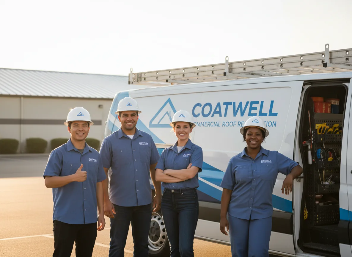 Commercial roof coating company in Reynolds, ND